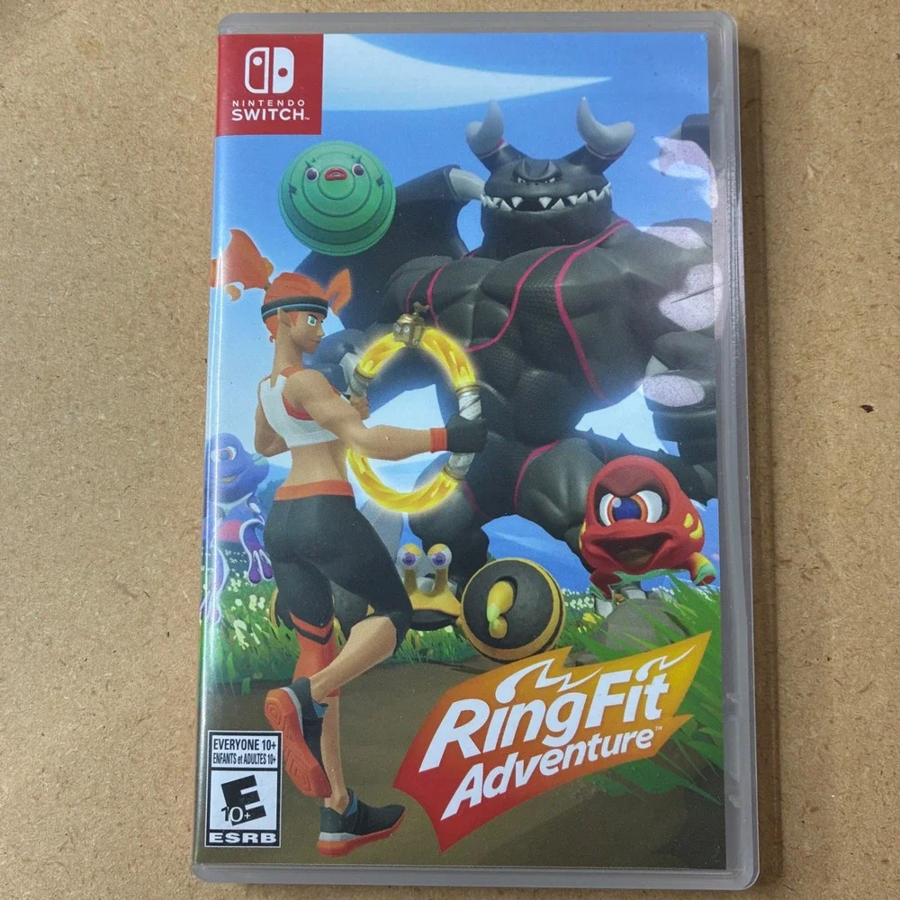 Ring Fit Adventure (Nintendo Switch, 2019) Fitness Game Only (No Ring Or Strap)
